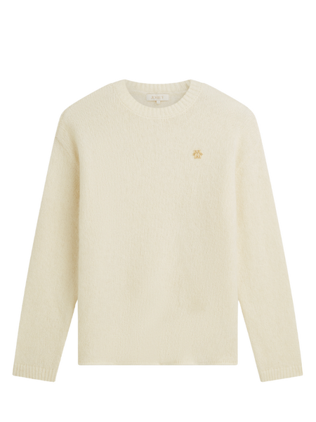 Josh V Loreen Sweater - Light Ecru Melange