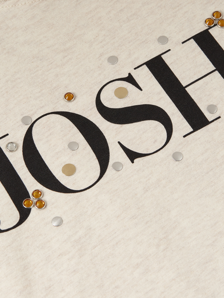 Josh V Josh V Britta T-Shirt - Ecru Melange