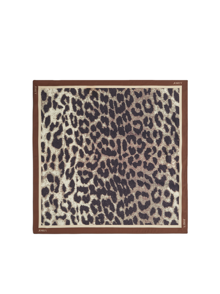 Josh V Josh V Cyril Scarf - Leopard Brown