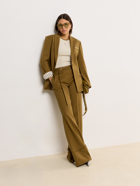 Josh V Josh V Kanan Blazer - Olive Green