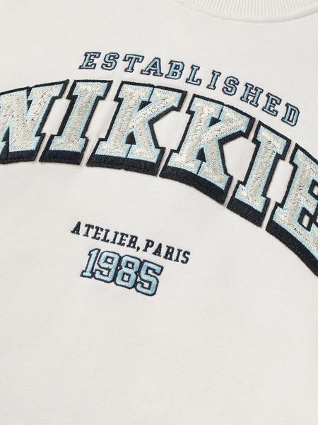 Nikkie Nikkie 1985 Nikkie Sweater - Star White