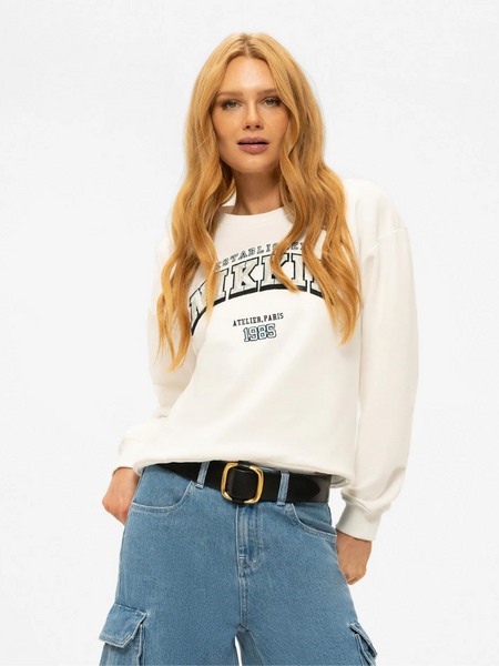 Nikkie Nikkie 1985 Nikkie Sweater - Star White