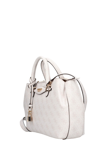 Guess Guess Katya Girlfriend Satchel - White Logo