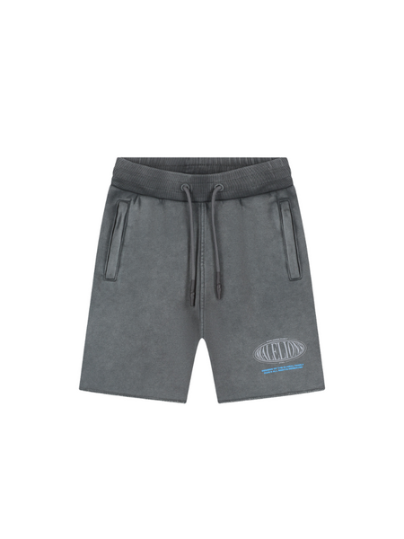 Malelions Kids Lifestyle Damaged Hem Shorts - Acid Wash