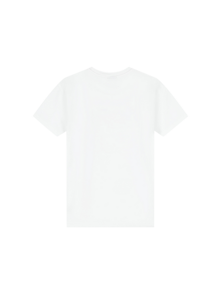 Malelions Malelions Kids Relaxed Lago Di Como T-Shirt - Off-White