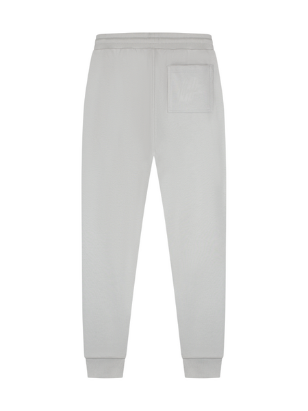 Malelions Malelions Striped Signature Sweatpants - Pearl Grey
