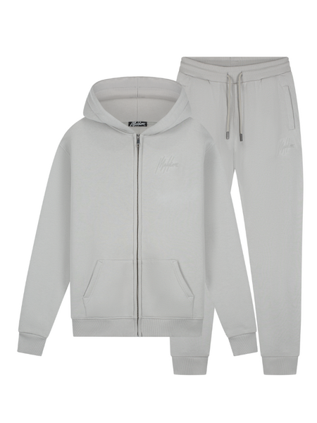 Malelions Striped Signature Combi-set - Pearl Grey