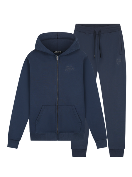 Malelions Striped Signature Combi-set - Navy