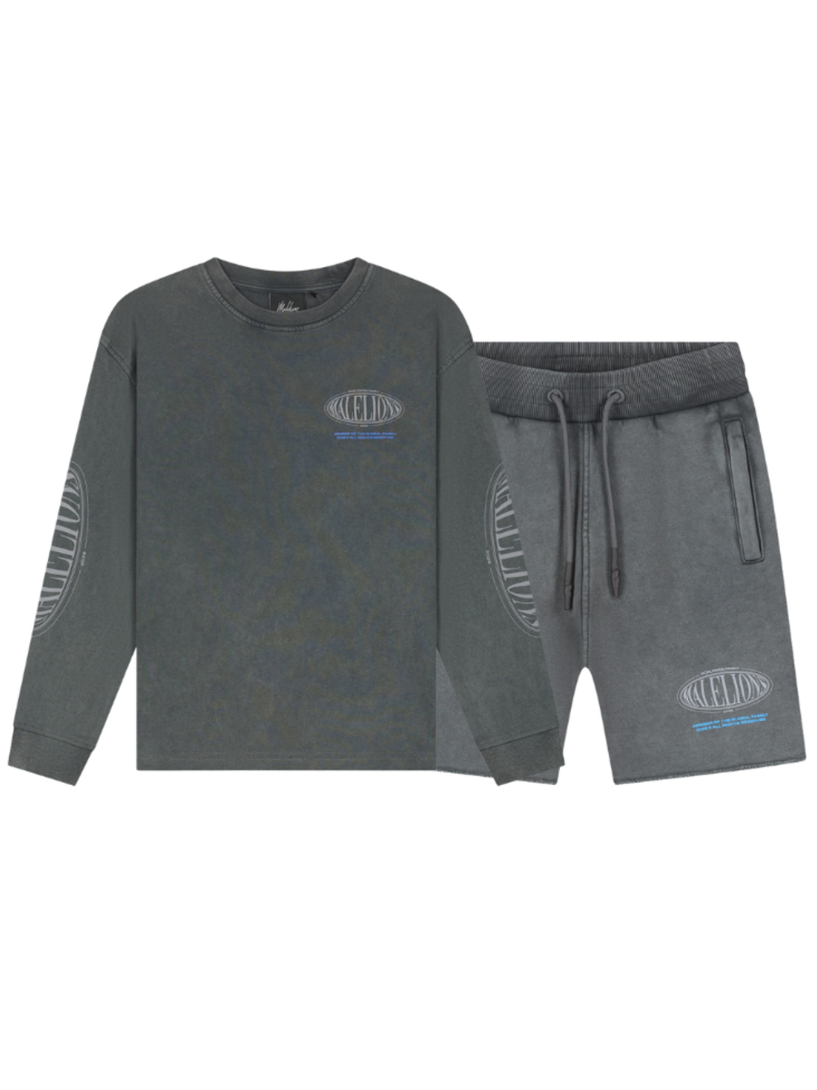 Malelions Malelions Kids Relaxed Lifestyle Combi-set - Acid Wash