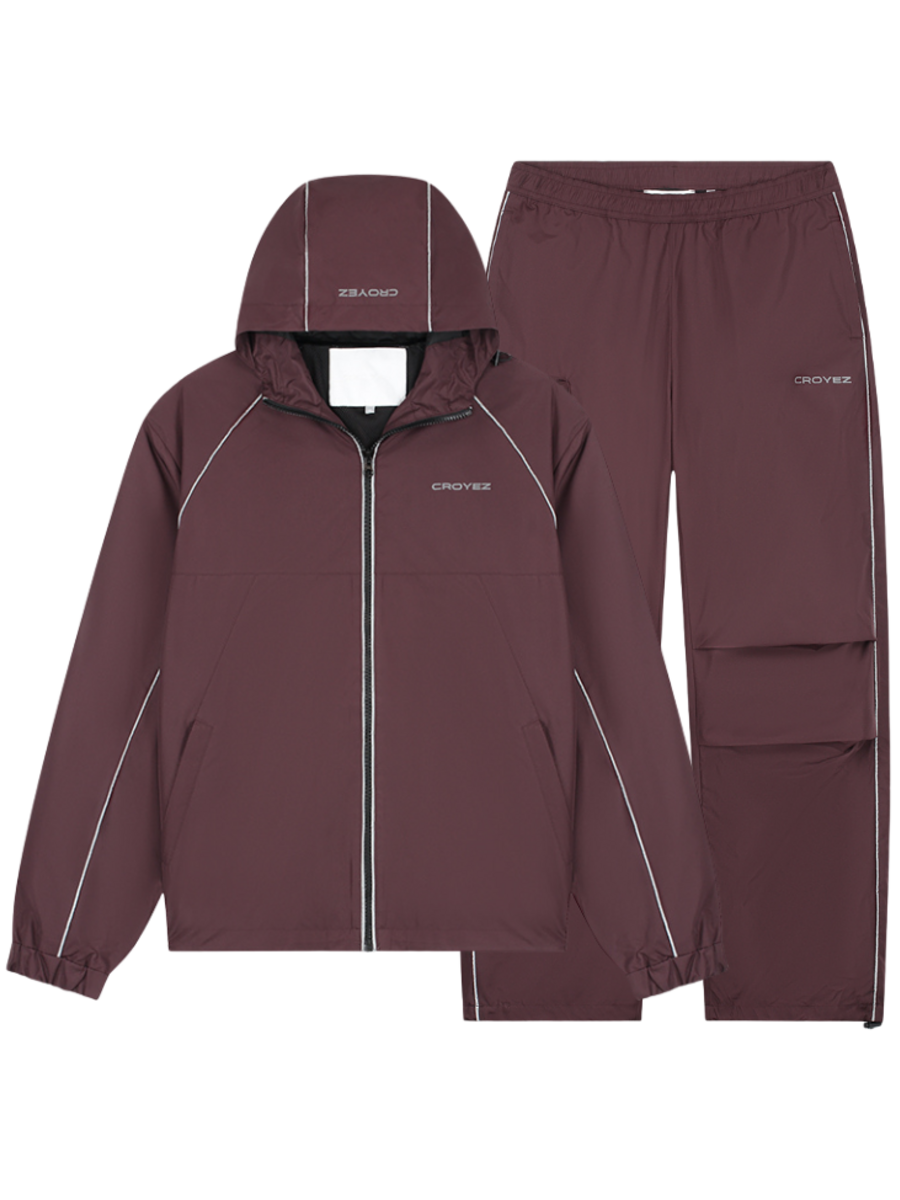 Croyez Croyez Women Parachute Ripstop Combi-set - Burgundy