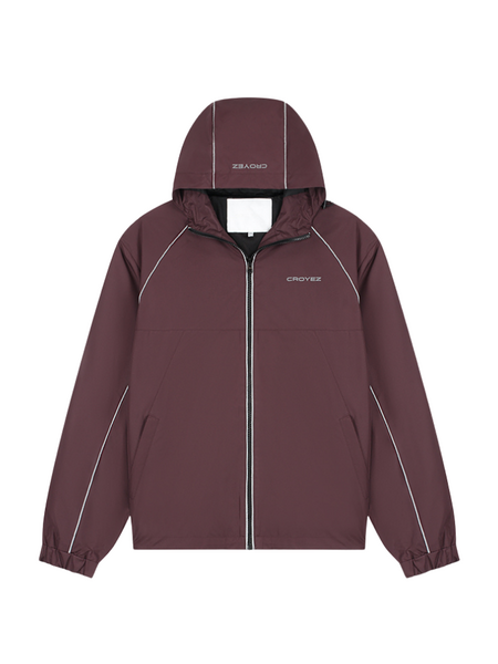 Croyez Women Parachute Ripstop Jacket - Burgundy