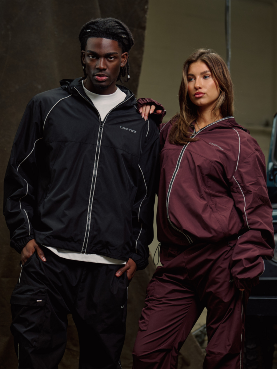 Croyez Croyez Women Parachute Ripstop Combi-set - Burgundy