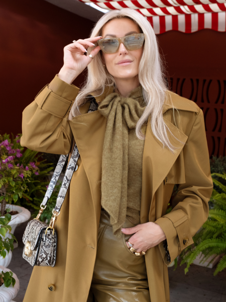 Josh V Josh V Rocco Coat - Mid Brown