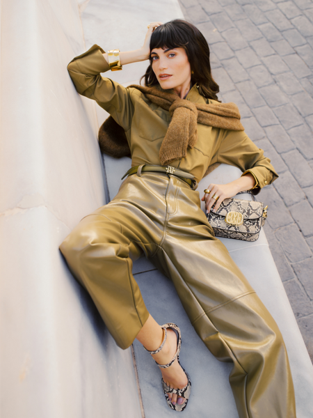 Josh V Josh V Dorissa Belt - Olive Green Black