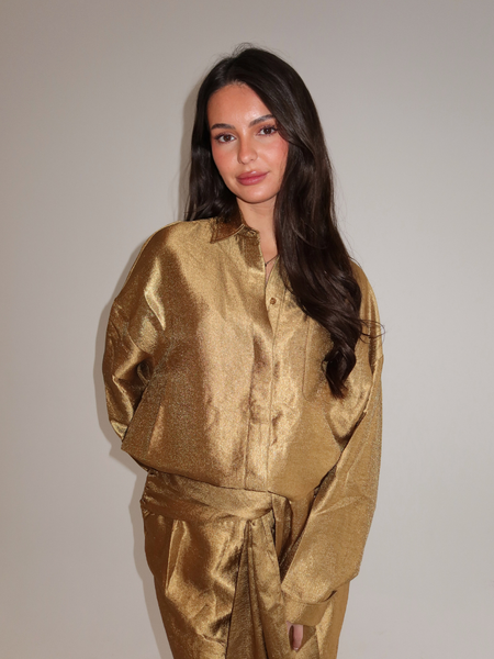 Josh V Josh V Lucilla Blouse - Dark Gold