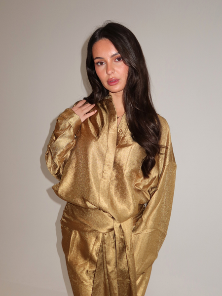 Josh V Lucilla Blouse - Dark Gold