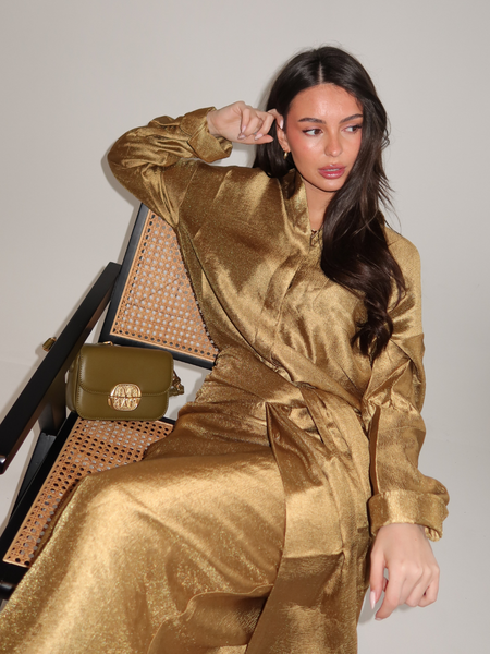 Josh V Josh V Lucilla Blouse - Dark Gold