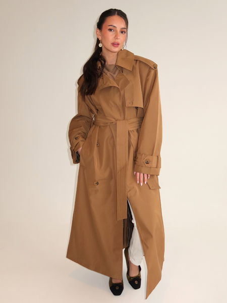 Josh V Josh V Rocco Coat - Mid Brown