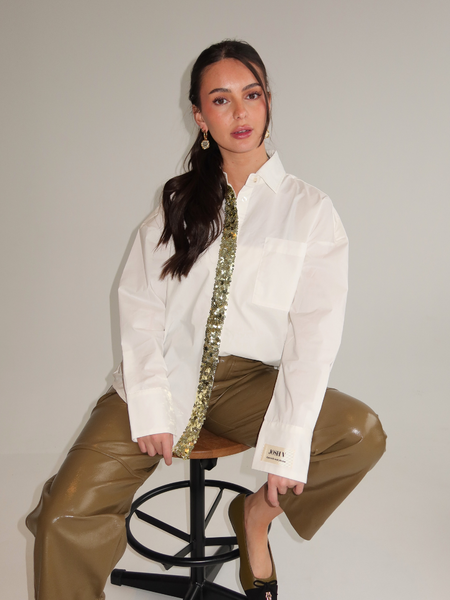 Josh V Cecile Blouse - Off White Josh V Josh V Cecile Blouse - Off White