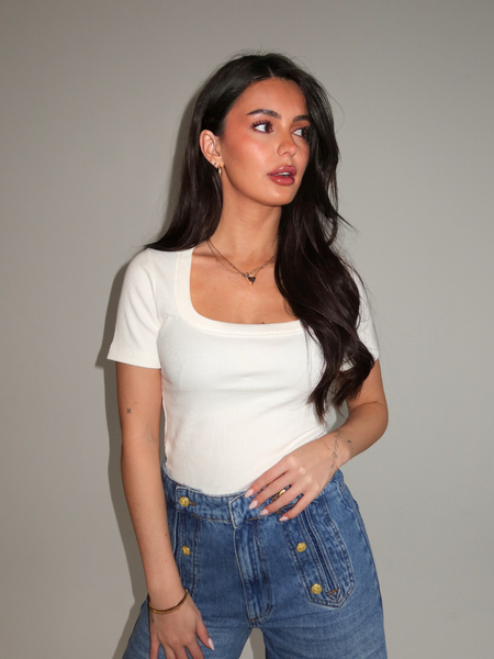 Josh V Florelle Top  - Off White
