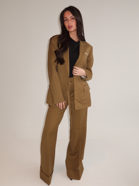 Josh V Josh V Kanan Blazer - Olive Green