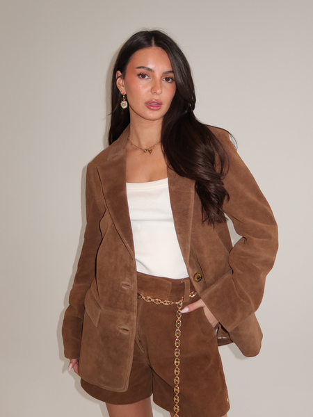 Josh V Emsy Blazer - Brown