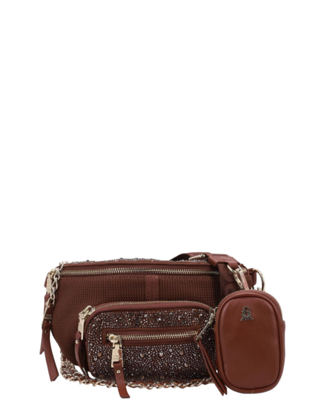 Steve Madden Steve Madden Bmaxima-S Bag - Brown/Gold Steve Madden Bmaxima-S Bag - Brown/Gold