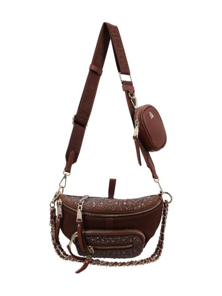 Steve Madden Bmaxima-S Bag - Brown/Gold Steve Madden Steve Madden Bmaxima-S Bag - Brown/Gold