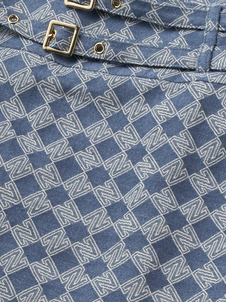 Nikkie Nikkie Parole Skirt - Misty Blue