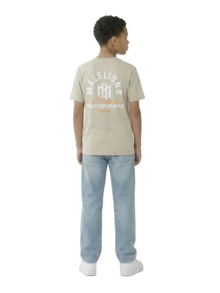 Malelions Malelions Kids Icon T-Shirt - Beige