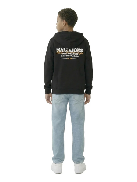 Malelions Malelions Kids Relaxed Valet Zip Hoodie - Black
