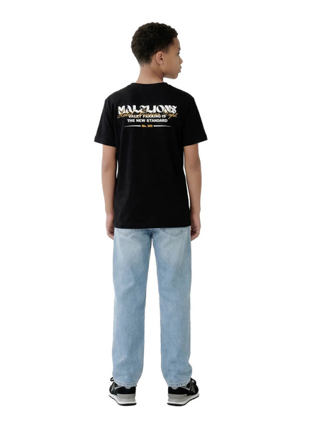 Malelions Malelions Kids Relaxed Valet T-Shirt - Black