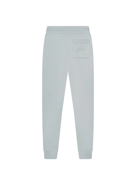 Malelions Malelions Kids Striped Signature Sweatpants - Ocean Grey