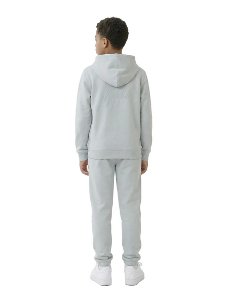 Malelions Malelions Kids Striped Signature Sweatpants - Ocean Grey