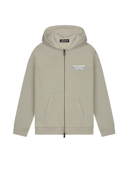 Malelions Malelions Kids Relaxed Valet Zip Hoodie - Olive Green Malelions Kids Relaxed Valet Zip Hoodie - Olive Green