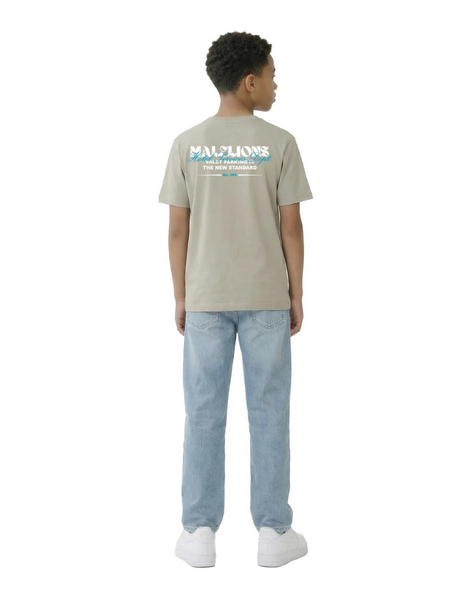 Malelions Malelions Kids Relaxed Valet T-Shirt - Olive Green