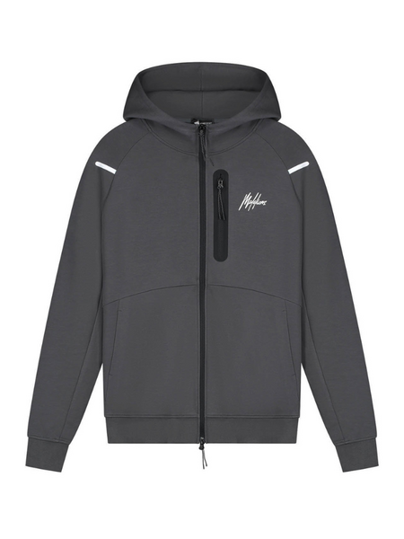 Malelions Sport Counter Zip Hoodie - Antra