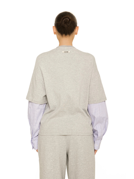 La Sisters La Sisters Long Sleeve Blouse - Grijs