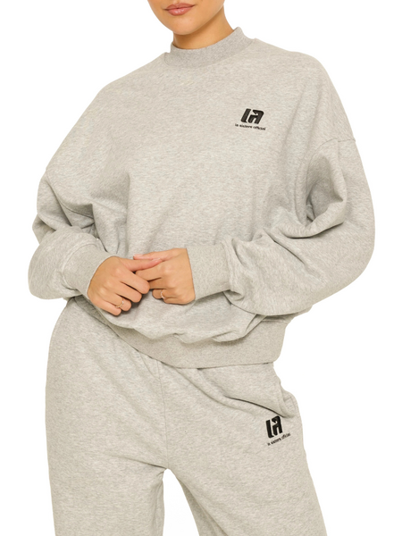 La Sisters LA Official Crewneck - Grijs La Sisters La Sisters LA Official Crewneck - Grijs