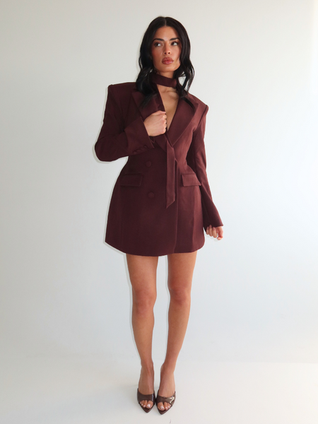 Unique The Label Katie Dress - Brown Unique The Label Unique The Label Katie Dress - Brown