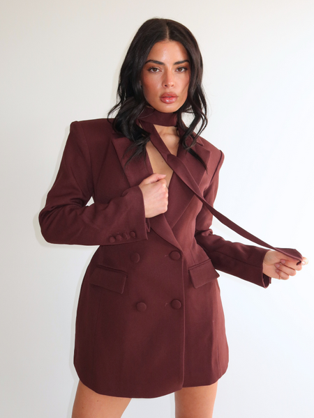 Unique The Label Unique The Label Scarf - Brown