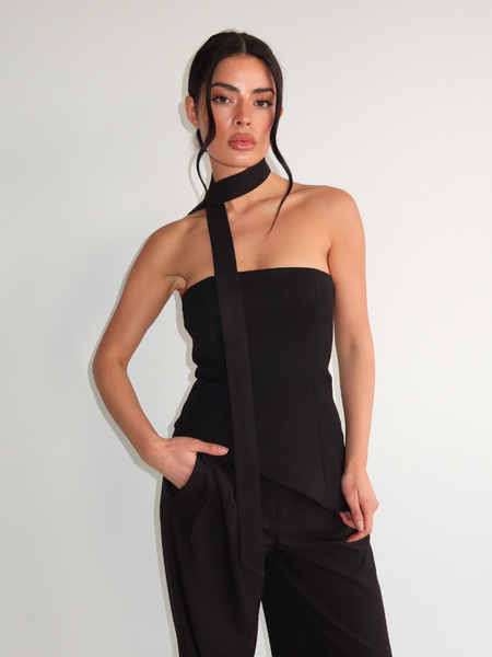 Unique The Label Liva Top - Black