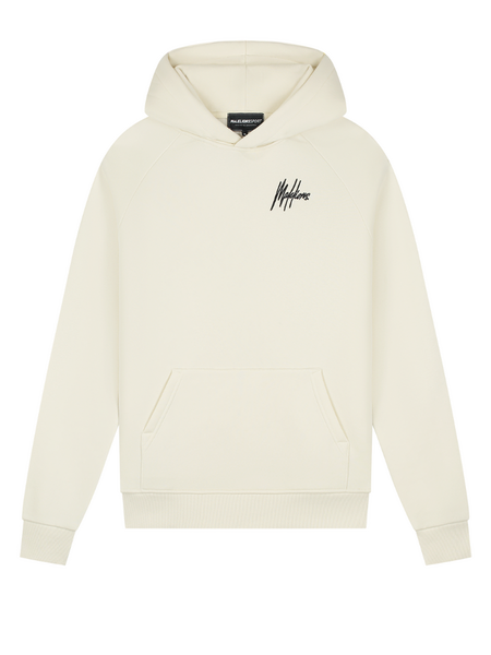 Malelions Sport Logo Raglan Hoodie - Off-White