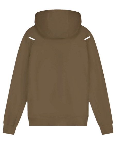 Malelions Malelions Sport Counter Zip Hoodie - Desert Khaki