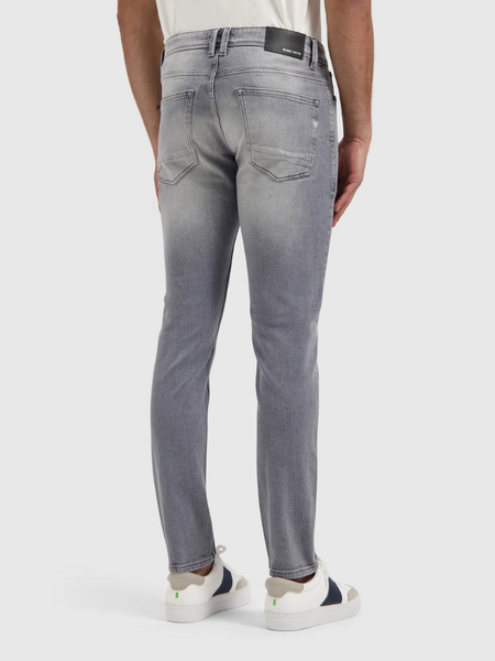 Pure Path Pure Path The Jone 2.0 Skinny Fit Jeans - Denim Light Grey