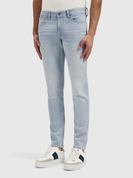 Pure Path Pure Path The Jone 2.0 Skinny Fit Jeans - Denim Light Blue