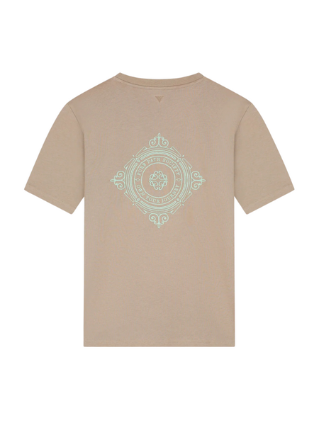 Pure Path Pure Path Family Crest T-shirt - Taupe