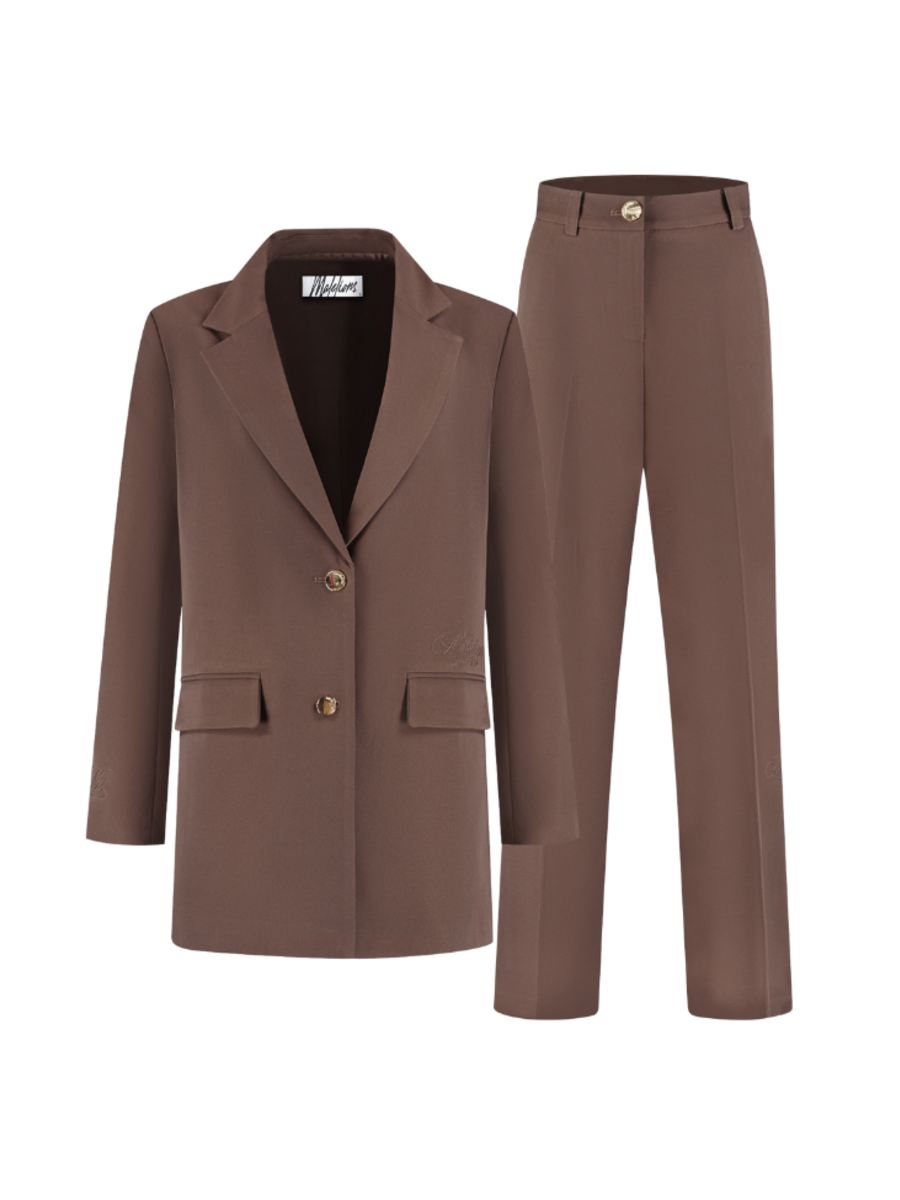 Malelions Malelions Women Social Club Combi-set - Chocolate