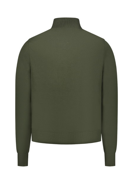 Malelions Malelions Knitted Hybrid Jacket - Vintage Green