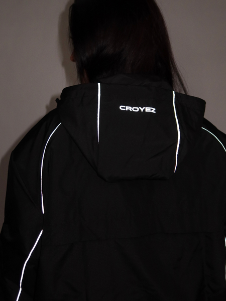 Croyez Croyez Women Parachute Ripstop Jacket - Black